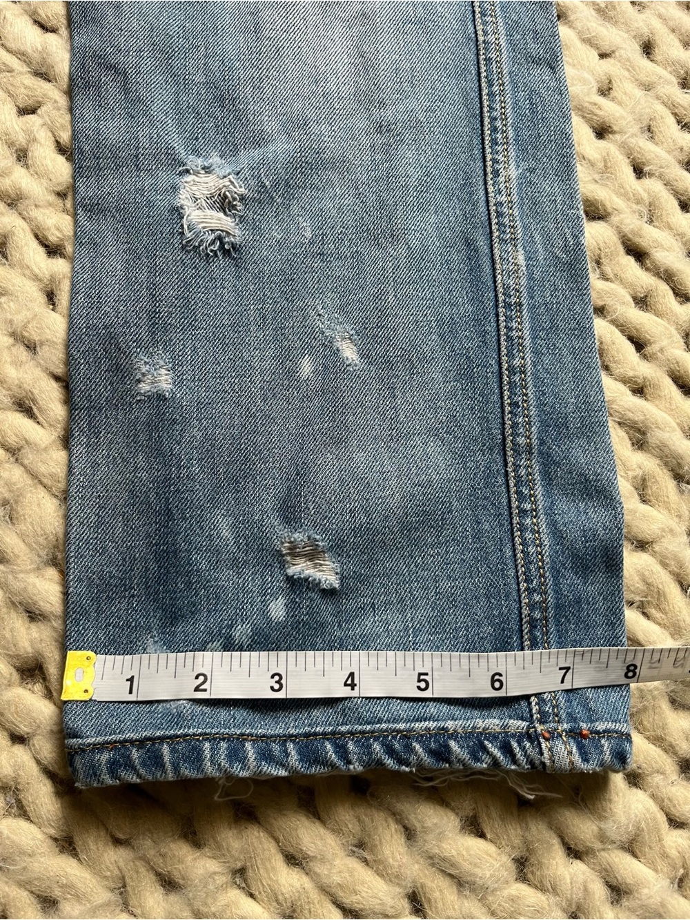 Diesel Y2k Distressed Ripped Jeans | 31x32 - Picture 13 of 14